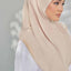 Light Beige Large Size Amira Instant Hijab