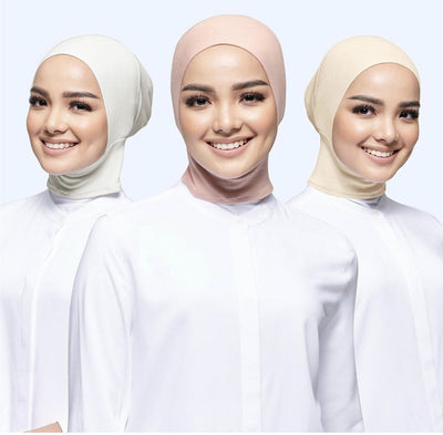 Light Brown Inner Hijab Cap