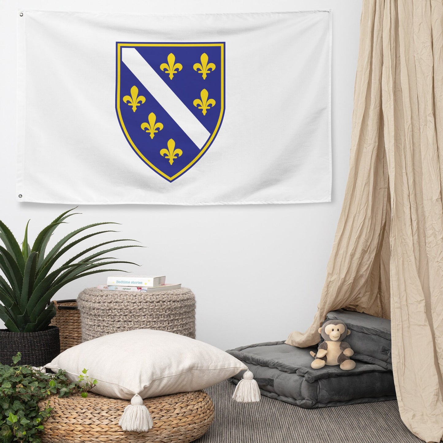 Bosnia Herzegovina Lily Flag 90x150cm