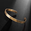 Gold-coloured Islamic Stainless Steel Bangle Bracelet