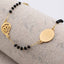 Gold Stainless Steel Muslim Arabic Charms Bracelet