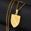 Bosna Herzegovina Gold-coloured Stainless Steel Necklace