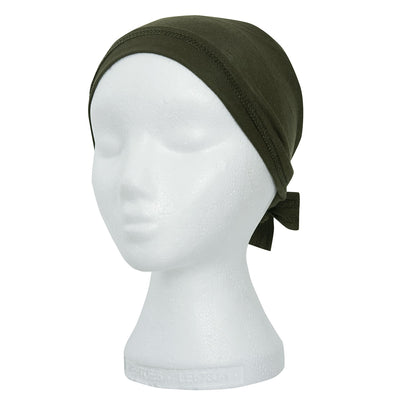 Olive Green Bonnet Inner Hijab Cap