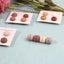 Warm Colours Non-snag Hijab Magnets 4 Pcs Set