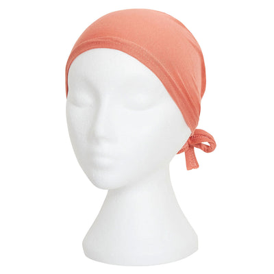 Peach Bonnet Inner Hijab Cap