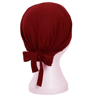 Red Bonnet Inner Hijab Cap