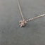 Rose Gold-coloured Stainless Steel Bosnian Lily Necklace