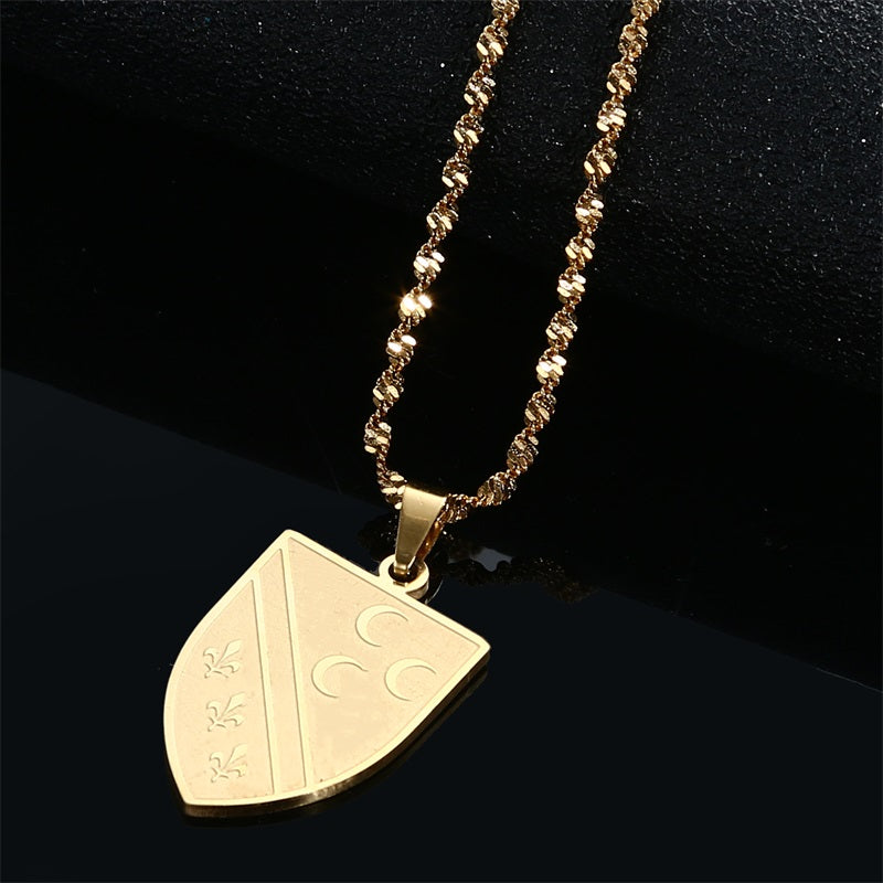 Sandžak Bosna Gold-coloured Stainless Steel Necklace