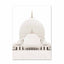 Sheikh Zayed Mosque Exterior Islamic Art Poster 50x70 cm