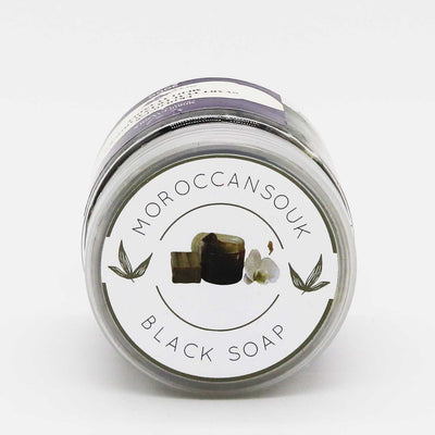 Morrocan Souk Black Soap Lavender 200g