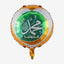 Green Gold White Ramadan Mubarak Round Helium Balloon 45cm